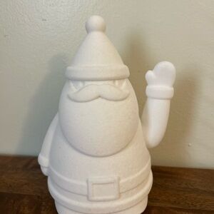White Santa Claus Figurine